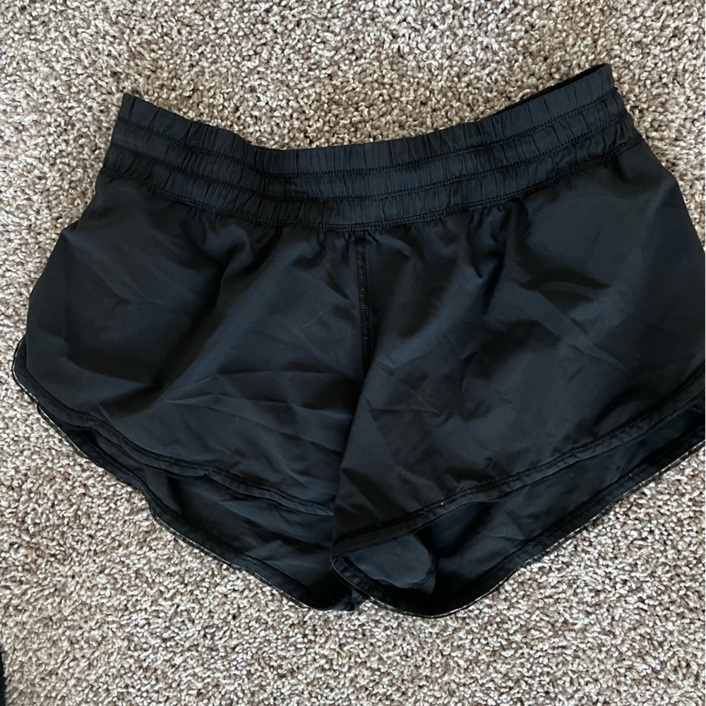 Black lululemon shorts